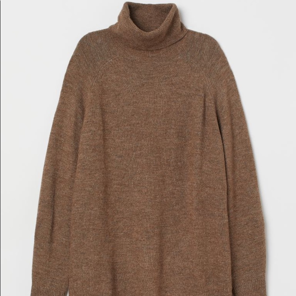 Never worn H&M turtleneck sweater with wool content. Size women’s small